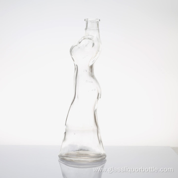 Woman Body Shape Unique Liquor Glass Bottle